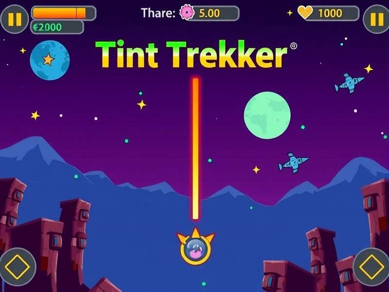 Tint Trekker Gameplay Screenshot